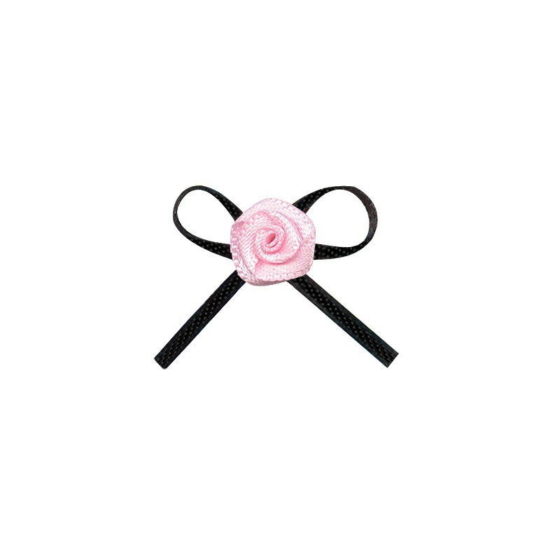 Yao Ming cinta al por mayor pequeño arco cinta de poliéster mano anudada ropa caja de regalo cinta decorativa arco