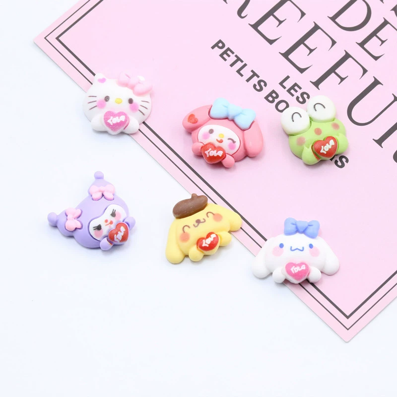 Sanrio, кремовые аксессуары, аксессуар, чехол для телефона, украшения, DIY