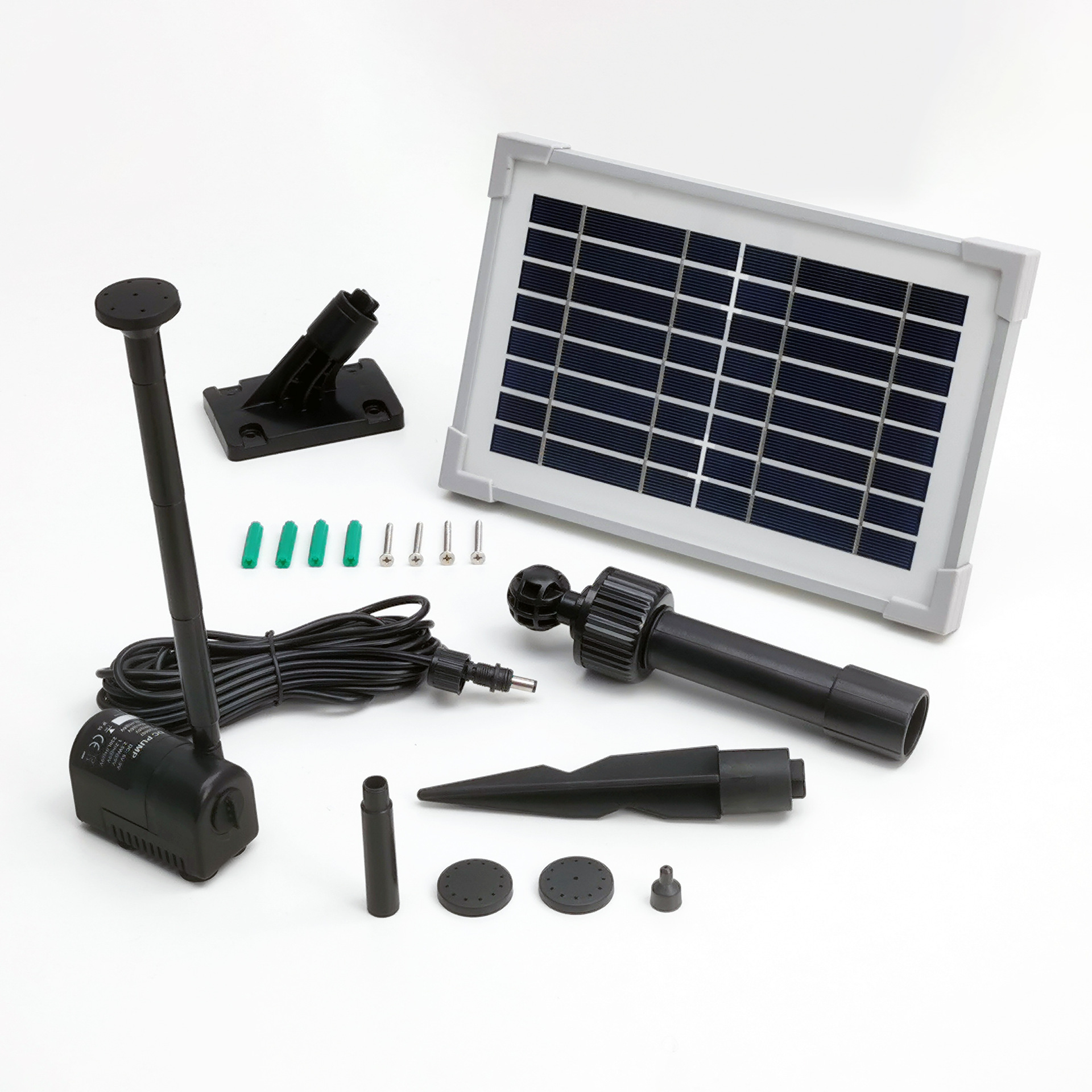 DC8V太阳能喷泉泵花园池塘景观泵-SP4-320607