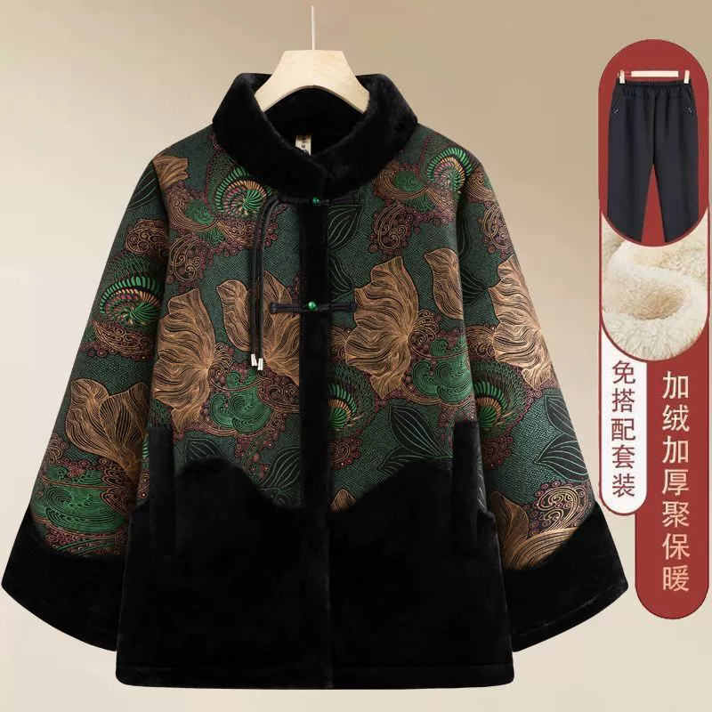 Флисовая утеплённая куртка с велюровой отделкой (mink velvet), усиленное утепление, western‑стиль, куртка или комплект