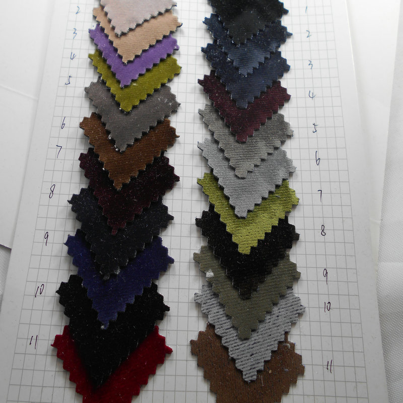 500g雪尼尔绒布 拉毛绒布 纯棉复合底晴纶丝绒 高端服装沙发面料