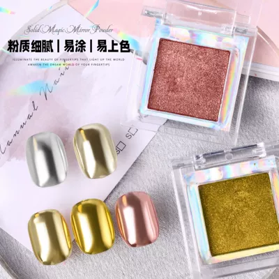 Dırnaq bəzəkləri, Art Metallic Solid Magic Mirror