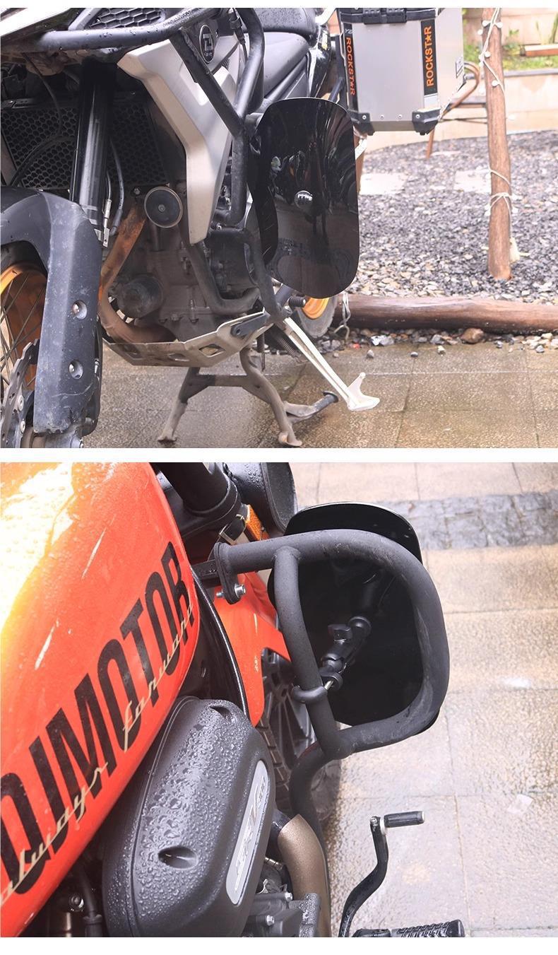 Suitable for Haojue Suzuki Bumper Knee Pads Tr300 Windshield Knee Pads Wind Shield Mudguard Dl150 Wholesale