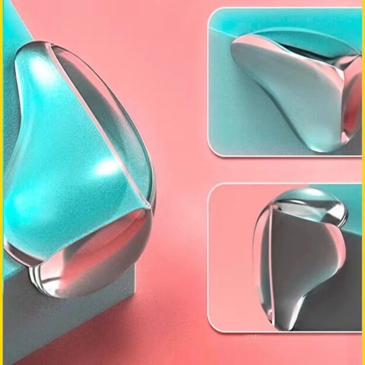 Ángulo transparente anti-colisión seguro para niños, esquina de la mesa gruesa, esquina protectora de la mesa para bebés, bolsa anti-colisión, esquina de la mesa anti-colisión