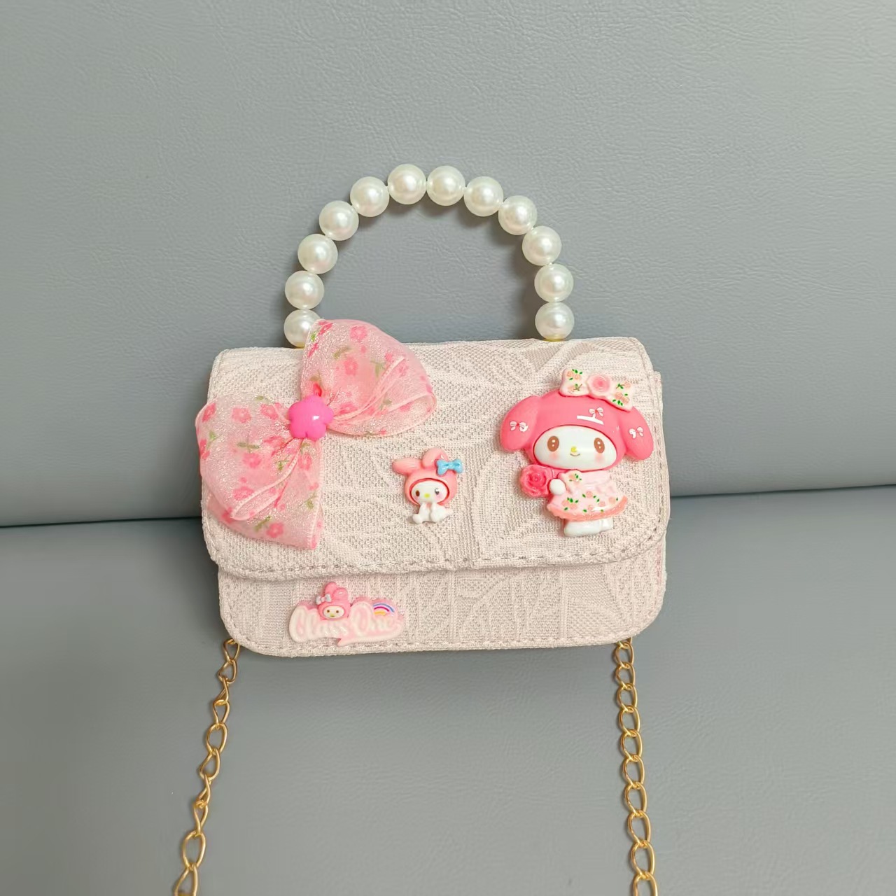 Bolso de perlas, bolso de hombro, bolso de Año Nuevo, bolso de Año Nuevo, bolso de cadena, bolso de fragancia, bolso pequeño