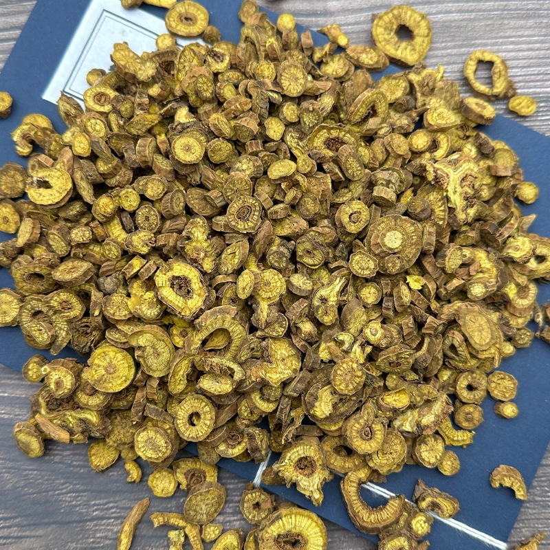 Dried Scutellaria Root Huang Qin 500g Cut Chinese Skullcap Herb for Decoction and Herbal Tea key features