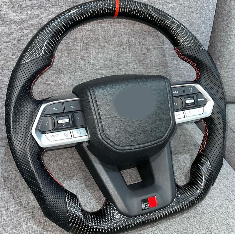 Cooluze Lc300 Lc200 Lc150 Fortuner Hilux Revo Forged Carbon Fiber Steering Wheel