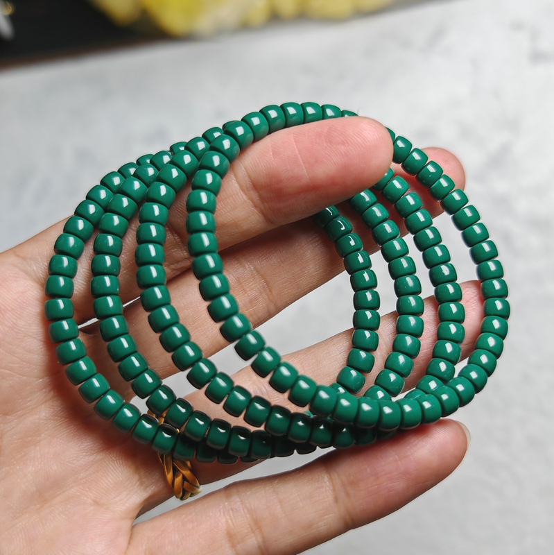 Technology Songmeng Song Hell Color Turquoise Straight Cut Bracelet for Men and Women Single Circle Stacking Plain String with Beads Accessories Technology Songmeng Song Hell Color Turquoise Straight Cut Bracelet for Men and Women Single Circle Stacking Plain String with Beads Accessories