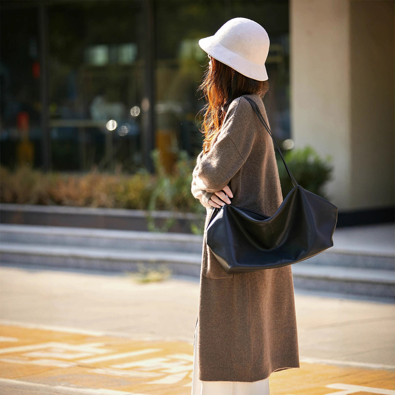 2026 New Autumn and Winter 100% Wool Cardigan for Women, V-Neck, Extended Length, Loose and Lazy Style Sweater, Cashmere Coat Top