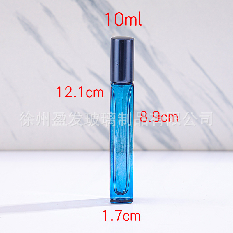 F018 - botella de fragancia portátil de alta calidad 5ml botella de pulverización de muestra pequeña botella vacía de vidrio de alta calidad 10ml pulverizador