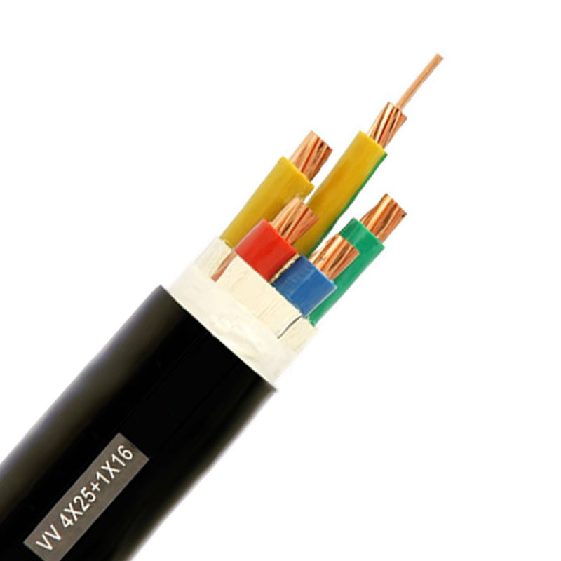 供应国标铜芯电力电缆YJV 5*6