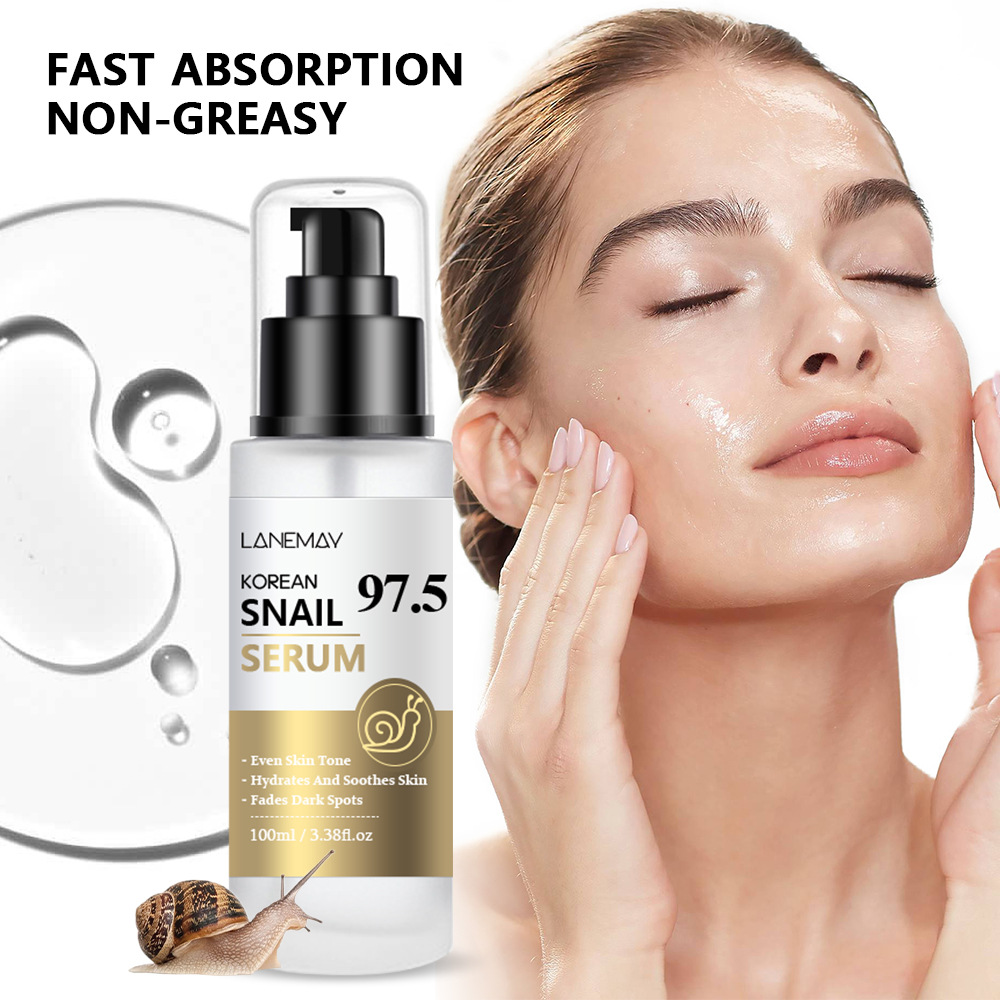 Esencia de caracol facial transfronteriza, solución de colágeno, hidratante e hidratante para reducir las líneas de expresión