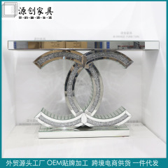 鏡面玄関台玄関新潮流玄関玄関玄関戸棚客間廊下置物玄関台現代シンプル