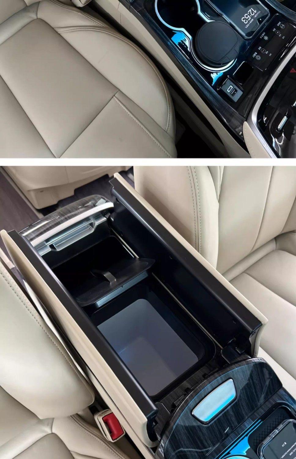 Buick Gl8 Armrest Box with Refrigerator Es Lu Shang 653 Central Armrest Box 652t Fathead Fish Center Console Modification Accessories