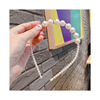 Summer hair accessory from pearl, headband for face washing, Korean style, simple and elegant design