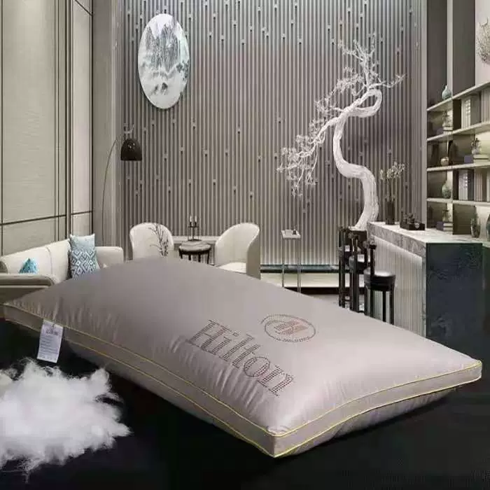 Пухлая подушка core Student single pillow heart пятизвездочный отель Hilton hotel model pillow производители точечных подушек оптом