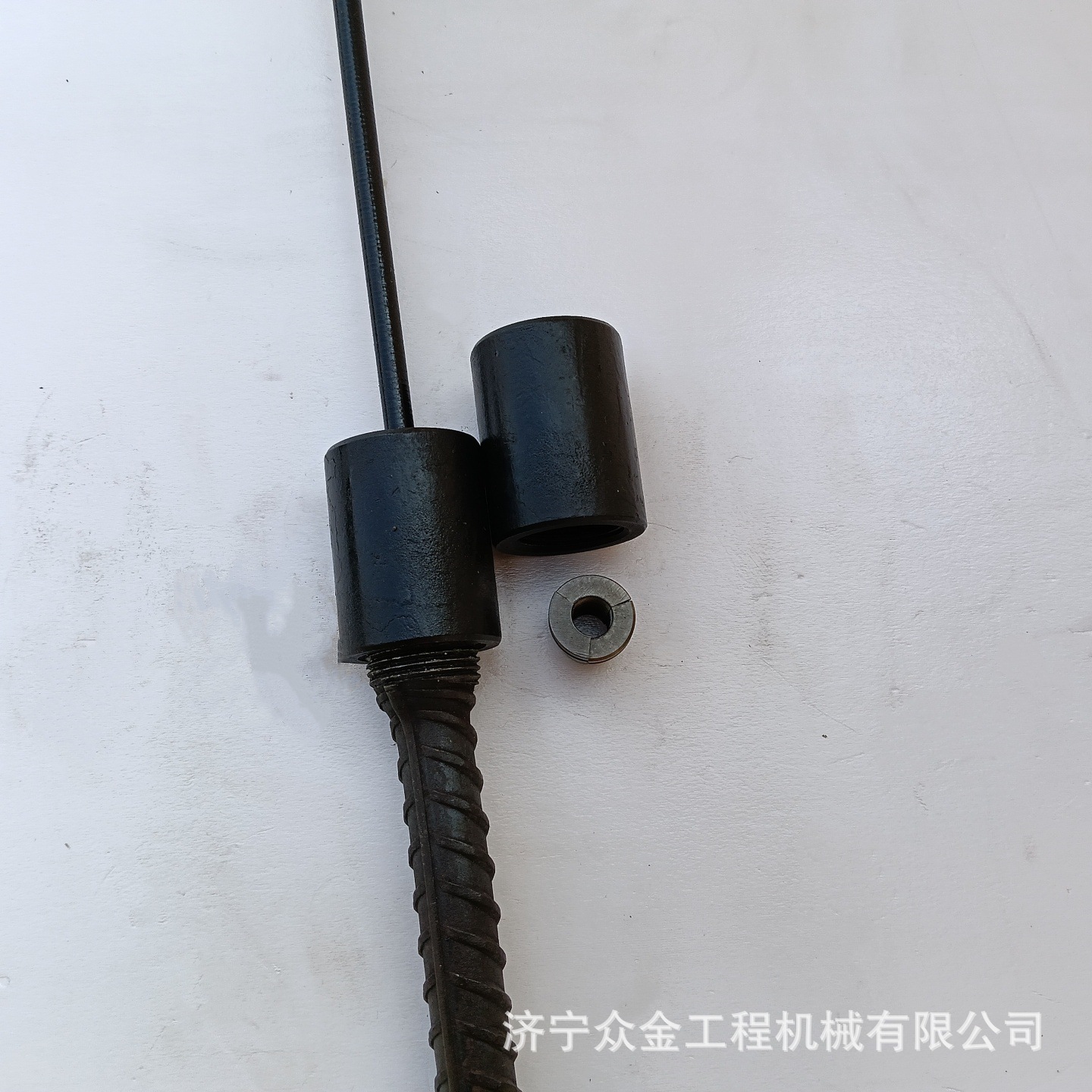 9/18连接器15.2线线接长器 预应力12.6/20预埋桩钢棒连接套筒现货