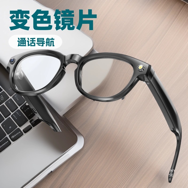 新しいカメラ付きスマートグラス、200Wの写真とビデオ撮影、音楽を聴くためのBluetoothメガネ、撮影用サングラス|undefined