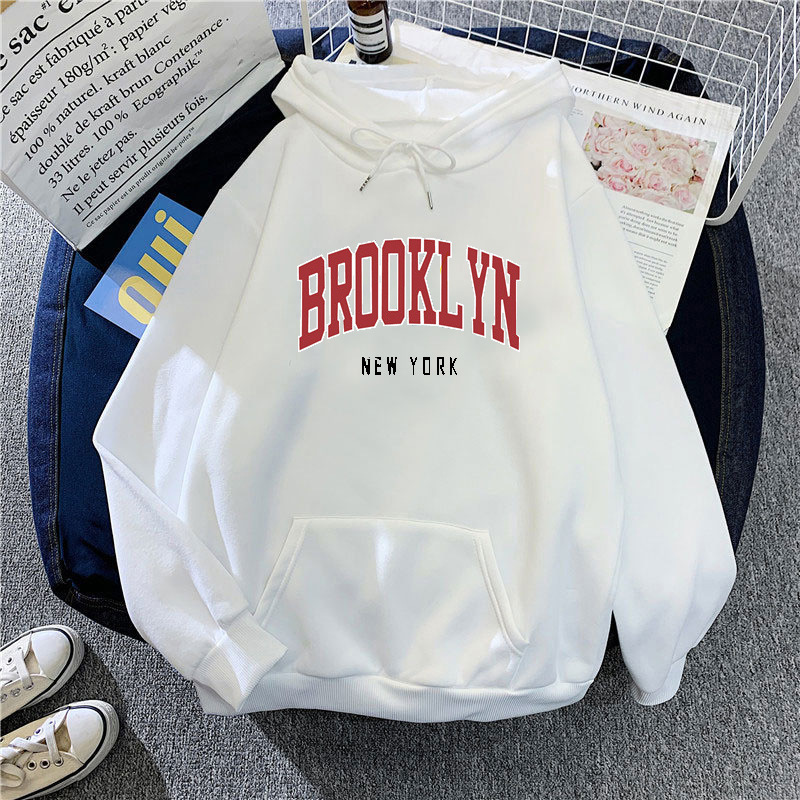 Cross-Border New Export Casual Sports Sweatshirt with Fleece Lining, Hooded, Large Size, Loose Fit, Women's Autumn and Winter Versatile High-End Top Cross-Border New Export Casual Sports Sweatshirt with Fleece Lining, Hooded, Large Size, Loose Fit, Women's Autumn and Winter Versatile High-End Top