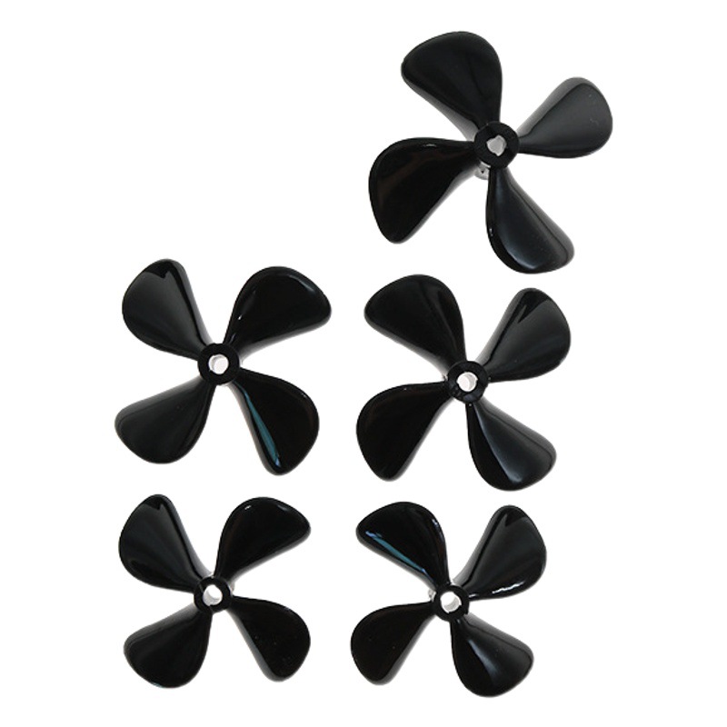 High-strength four-blade propeller 4mm aperture Ship Model 50/55/60mm blade PC Forward and reverse propeller trawl