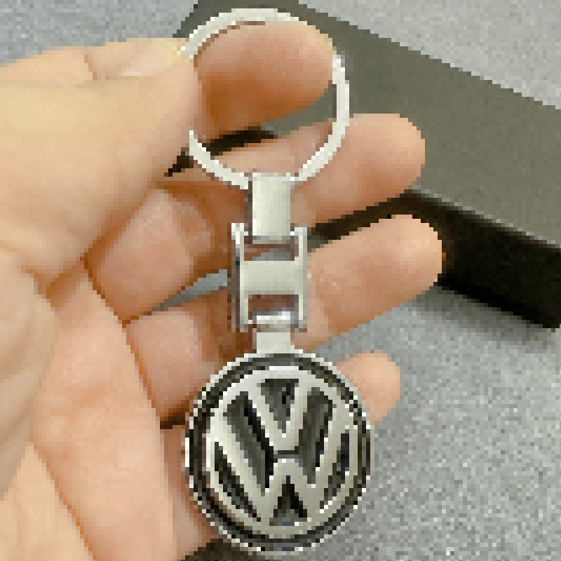 Comercio exterior llavero de automóvil logotipo llavero colgante regalos al por mayor