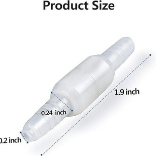 360-Degree Rotating Nasal Oxygen Tube Universal Connector Household Oxygen Tube Adapter Oxygen Concentrator Oxygen Tube Connector