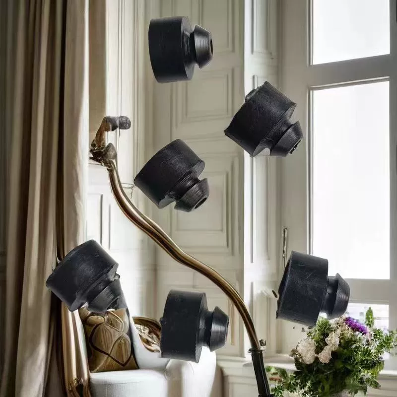 Поставка на складе электрических подушек основной кронштейн четырехсторонний двойной опорный черный мягкий пластиковый коврик плоская вилка резиновая оригинальная часть