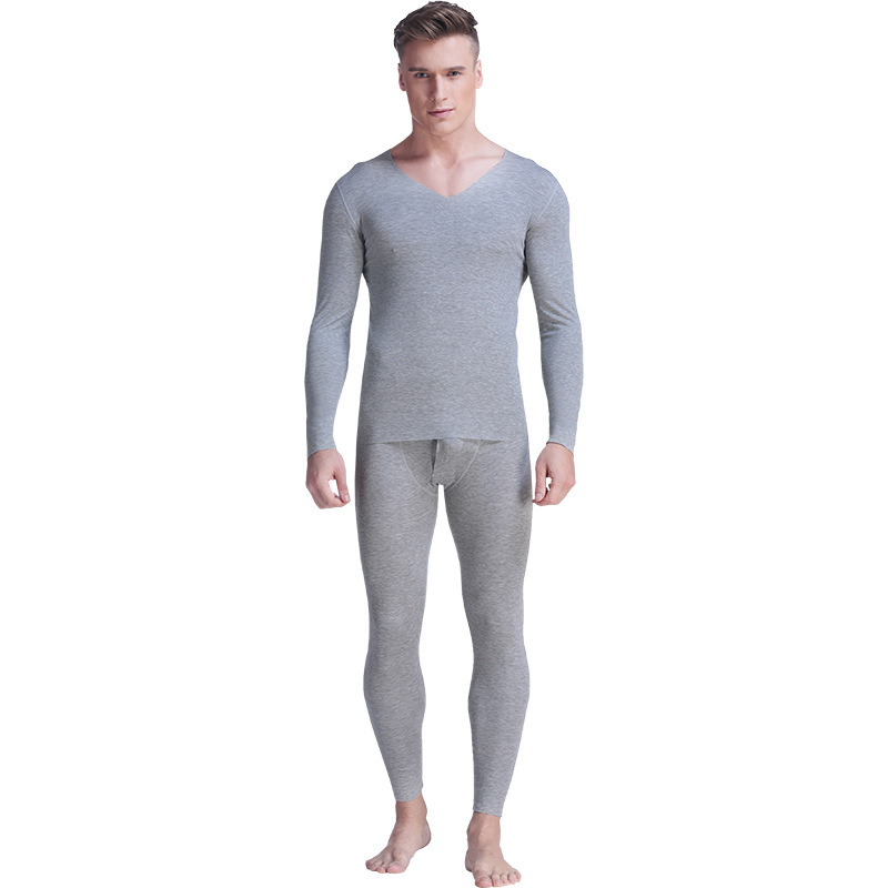 Men's thermal underwear suit seamless tight men's autumn pants thin shirt pants factory direct autumn and winter Men's thermal underwear suit seamless tight men's autumn pants thin shirt pants factory direct autumn and winter