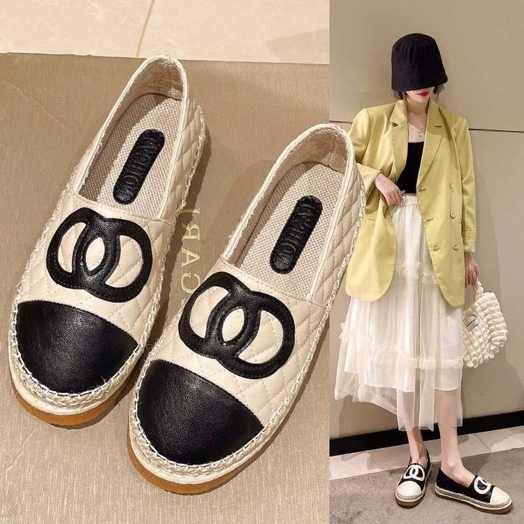 Классические маленькие ароматные рыбацкие туфли, четырехсезонные неглубокие слипоны, повседневные резиновые плетеные лоферы на плоской подошве.