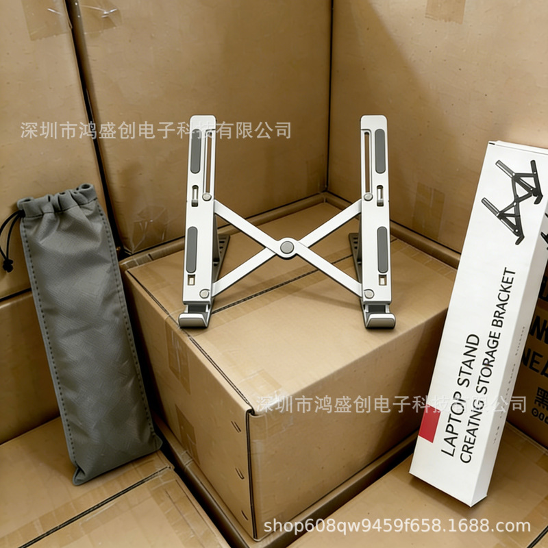 Aluminum Alloy Metal Apple Laptop Tablet Stand Desktop iPad Gaming Base Portable Oem Custom Dom