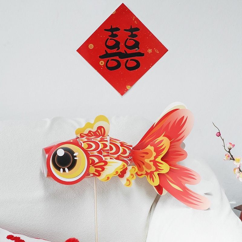 SKU图_DIY材料包-红金鱼