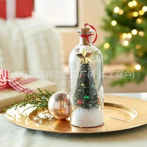 Cross-Border Christmas Christmas Tree Message in a Bottle Santa Claus Bottle Message Cross-Border Christmas Christmas Tree Message in a Bottle Santa Claus Bottle Message