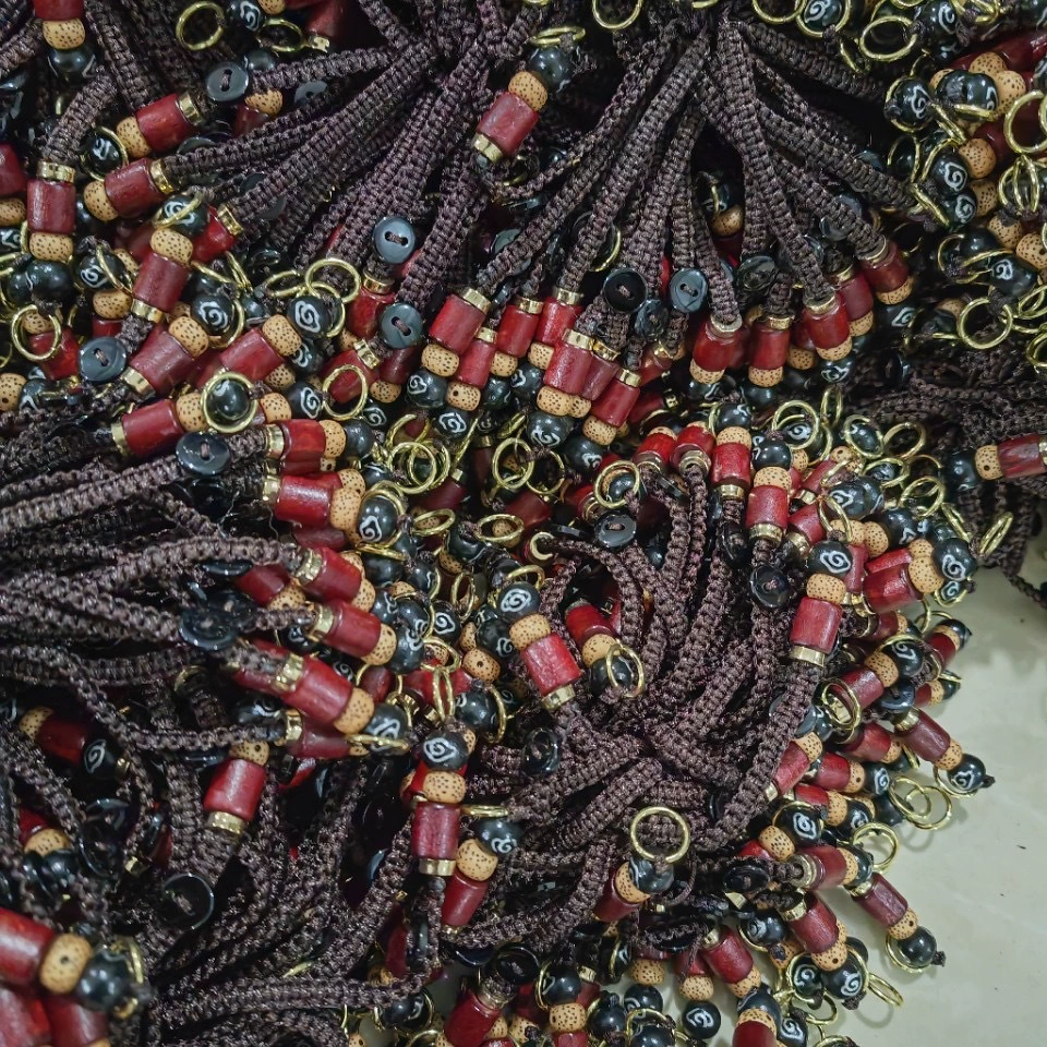 Брелок, тканый подвес handmade, защитный амулет сандалового дерева для ключей, ремешок, аксессуар с принадлежностями, заготовка
