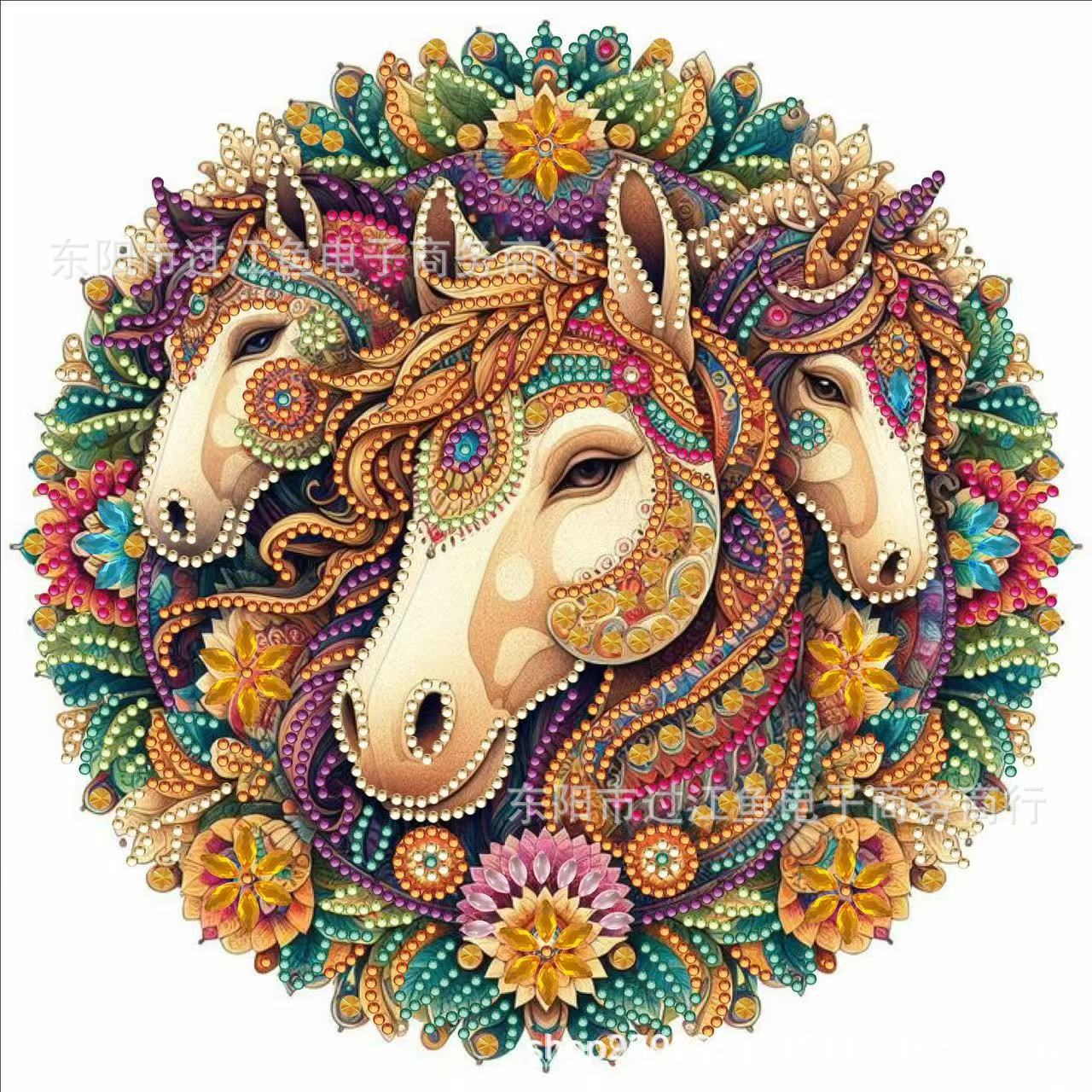 Pegatinas de diamantes de forma especial 5D, patrones explosivos, bricolaje hecho a mano, venta caliente transfronteriza, diamantes puntuales, pintura decorativa, ventas directas de fábrica