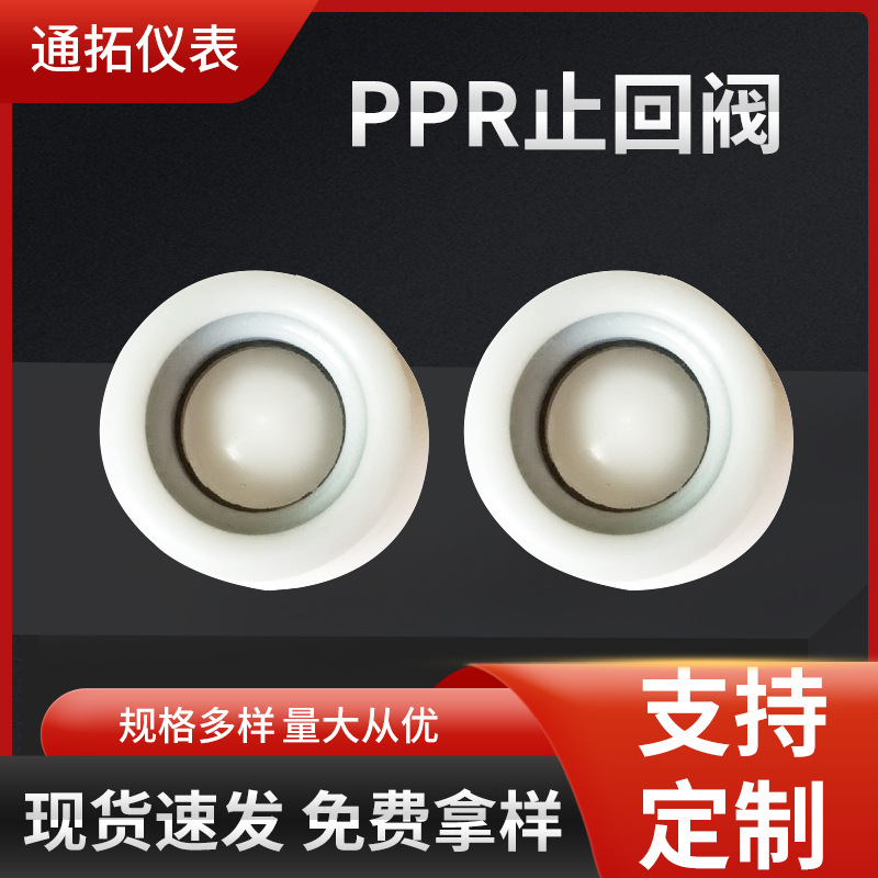 厂家批发单向圆头水表出水口止回阀水表配件单向家用水表进出水