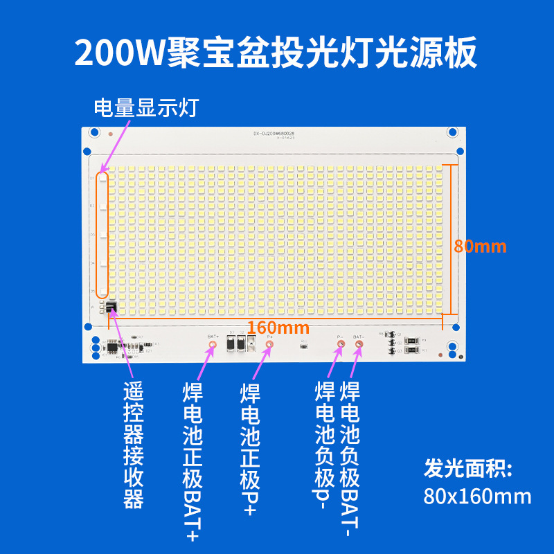 光源ボード 2835 貯蔵庫屋外ガーデンライト制御ボード投光照明 LED 街路灯ボード LED 光源ボード|undefined