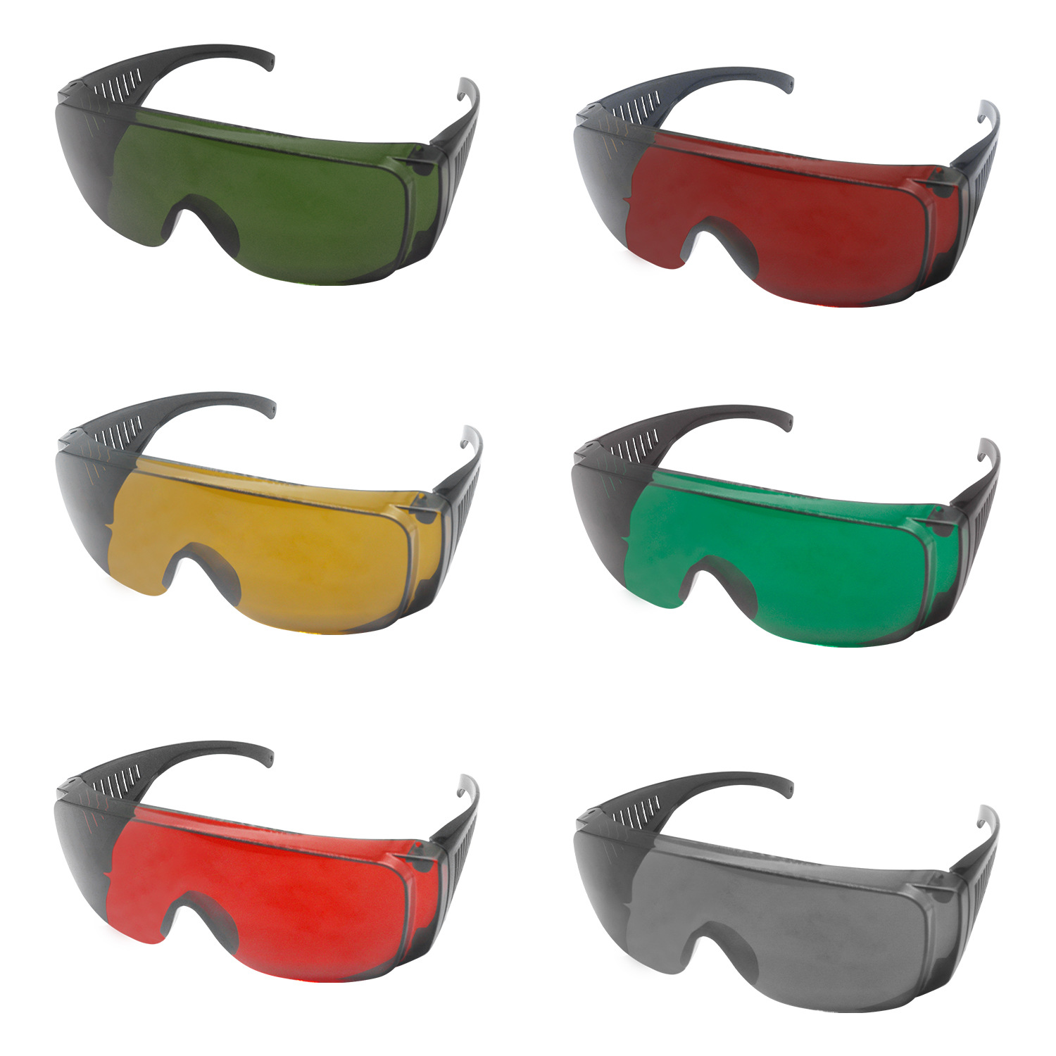gafas láser al por mayor máquina de marcado láser de fibra óptica grabado soldadura anti-UV gafas láser protectoras rojas
