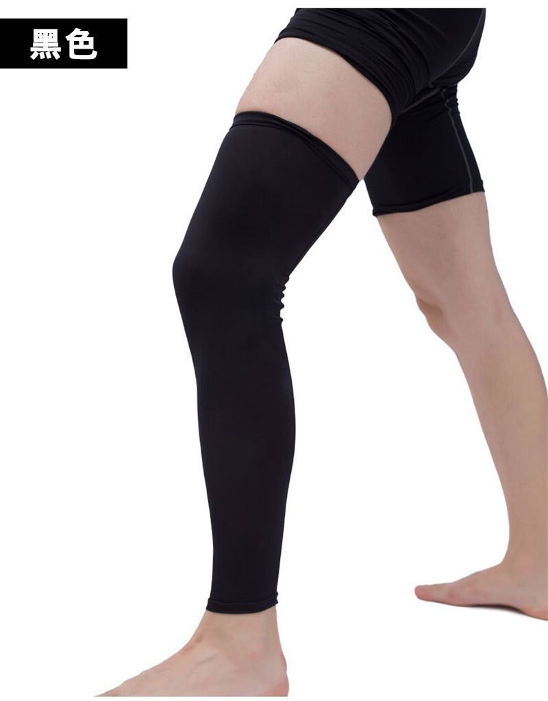 Nueva lycra al aire libre transpirable protección solar leggings baloncesto montañismo rodilleras ciclismo suministros running Leggings