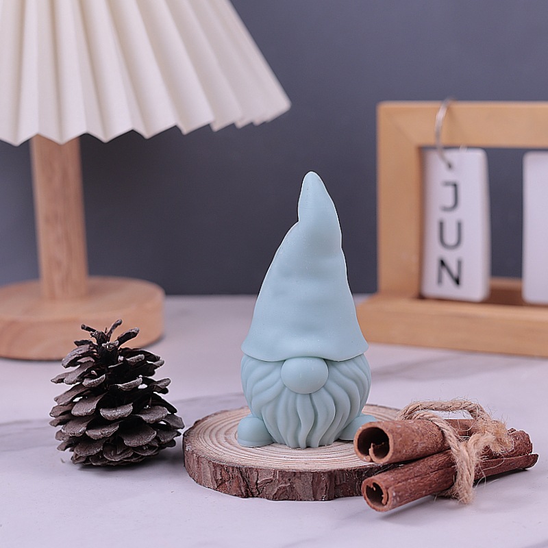 Безликая кукла гномы свечи плесень DIY эпоксидная смола для пожилых людей без лица