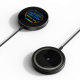 Source factory new digital display magnetic suction wireless charging magsafe15W fast charging tempered glass digital display screen wireless charger