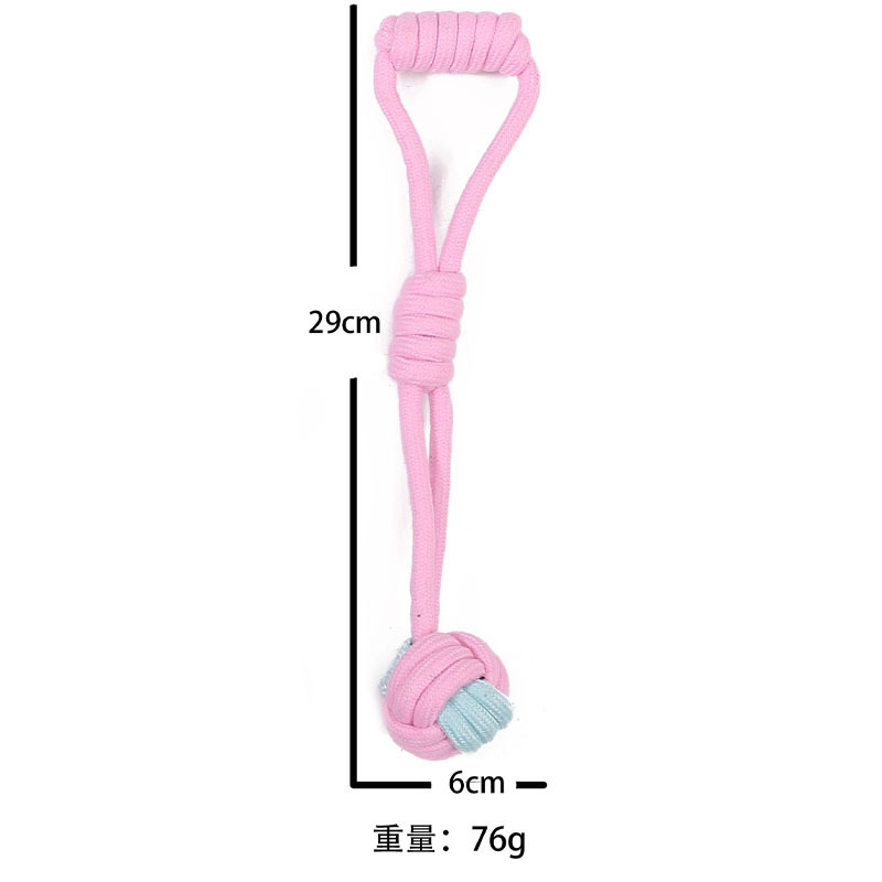 핑크색 손잡이 볼