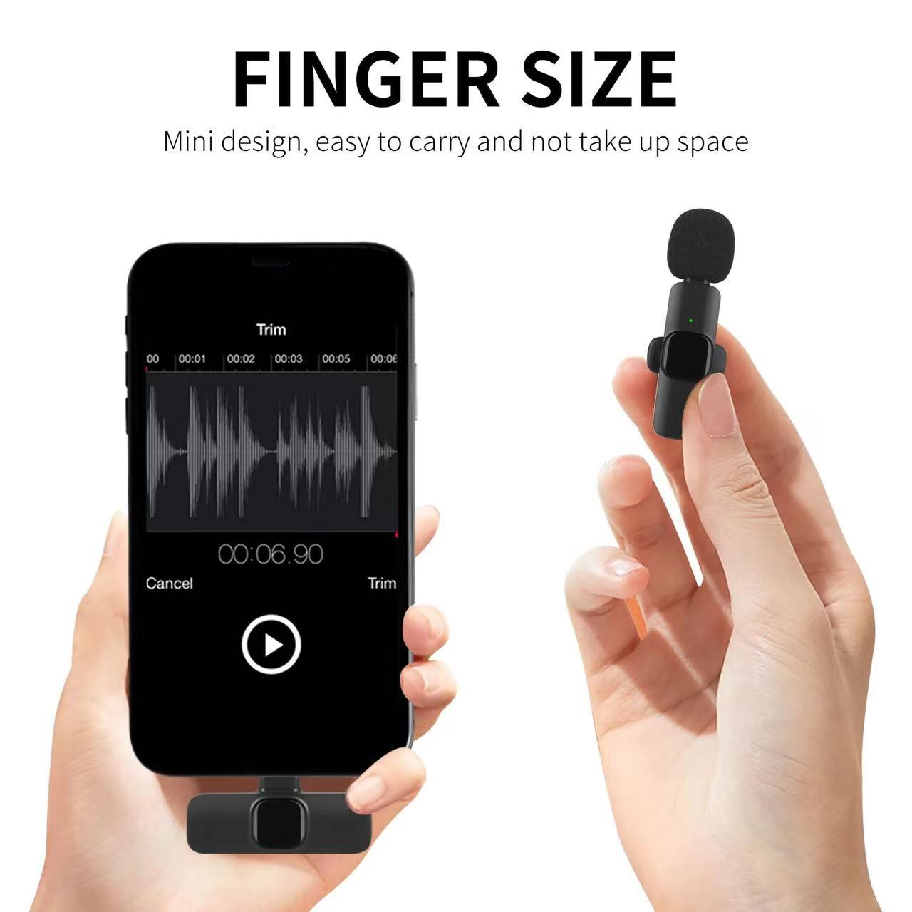 YouTube Amazon hot wireless lapel microphone micrófono de cuello inalámbrico image 5