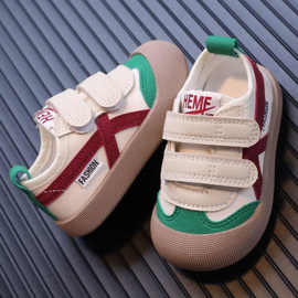 2025春季新款儿童板鞋1-3-6岁学步鞋防滑软底男女宝宝幼儿园球鞋