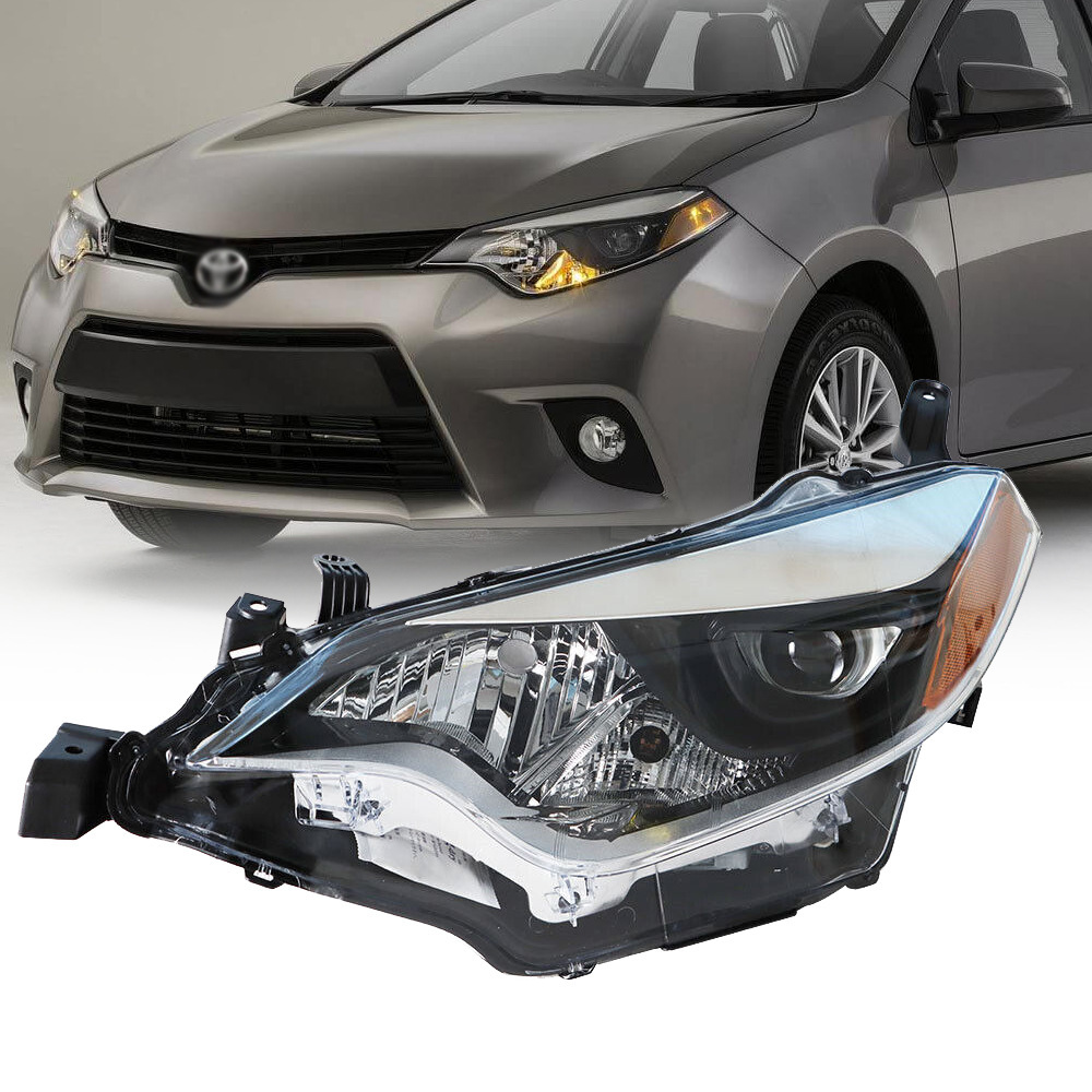 Aplicable a 14 / 15 / 16 años de Toyota, semieconjunto de faro de carro, faro de carro, iluminación delantera