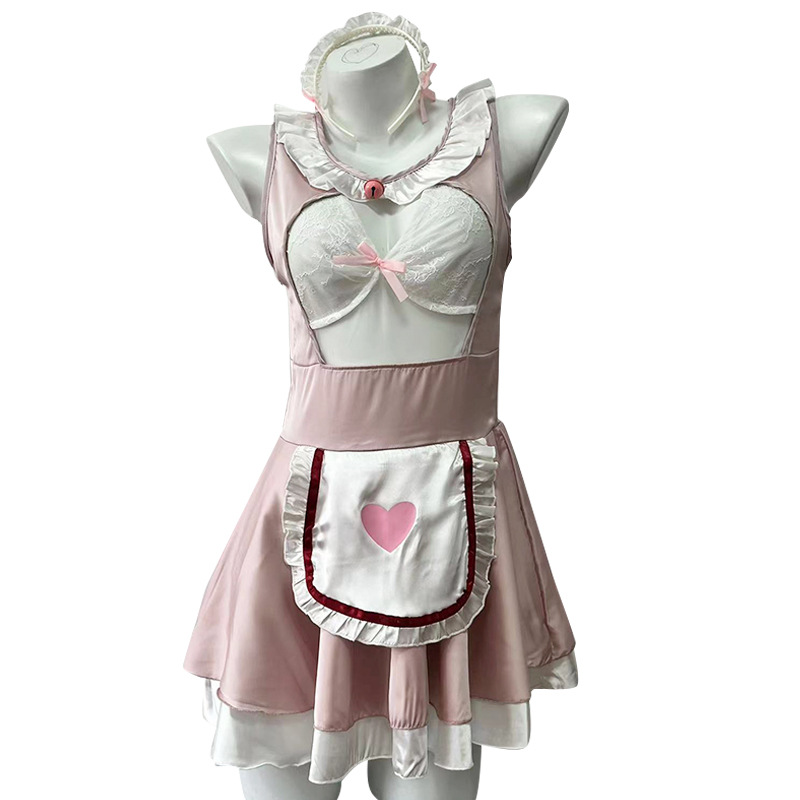 Sexy lingerie Feminine sense maid uniform maid set seductive pajamas bed hot flirtation 2757