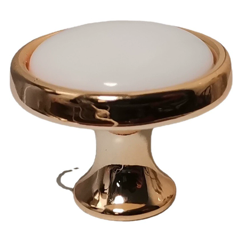 Производитель ручки с одним отверстием грибная головка пластиковая керамическая слоновая кость белая ручка светлая роскошная дверная выдвижная рука ABS ручка оптом