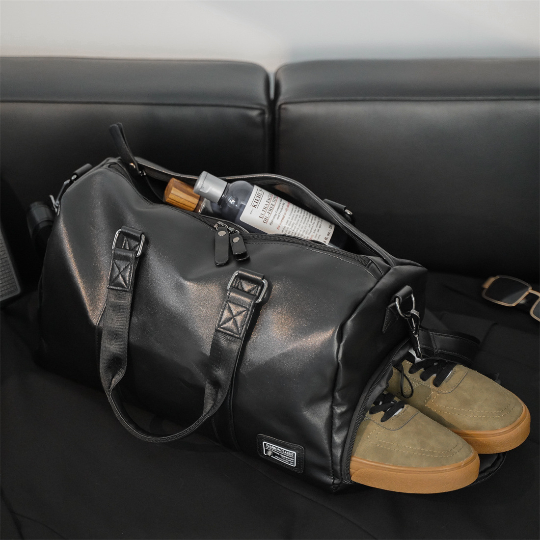 Τσάντα ταξιδιού Μοντέρνα για μικρές αποστάσεις Υψηλής ποιότητας casual και ευέλικτη τσάντα υπαίθριου σπορ και γυμναστικής με ανεξάρτητο κουτί παπουτσιών_voghion.com