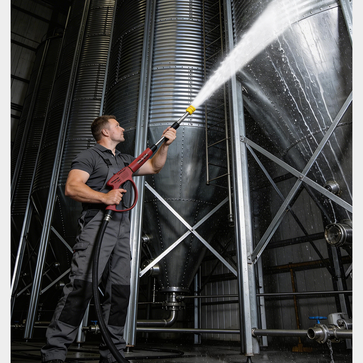 Black Cat Diesel Gasoline High-Pressure Car Washer High-Power Cleaning Machine Commercial Industrial Grade Water Gun Directly from Manufacturer