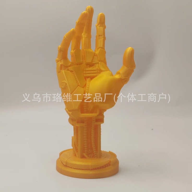 跨境3d打印机械手赛博朋克一体成型游戏手柄支架模型玩具支架仿真|undefined