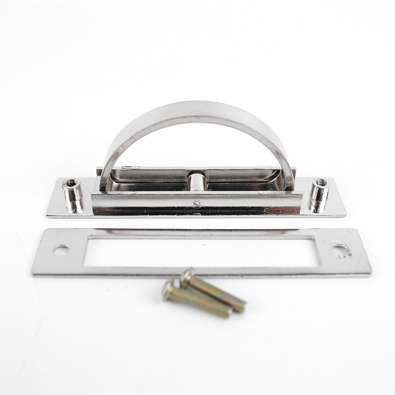 Bedroom zinc alloy handle, invisible drawer handle cabinet, alloy hidden handle, minimalist kitchen hidden handle